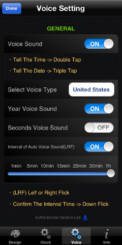 Voice Setting