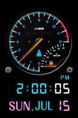 Speed Meter Night Analog