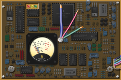 Circuit Yellow Landscape Analog